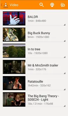 VLC android App screenshot 14