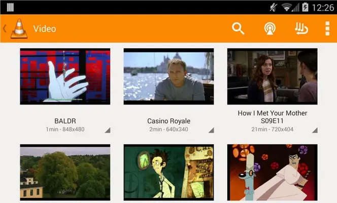 VLC android App screenshot 16